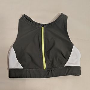 Athleta Zip-front Bikini Top